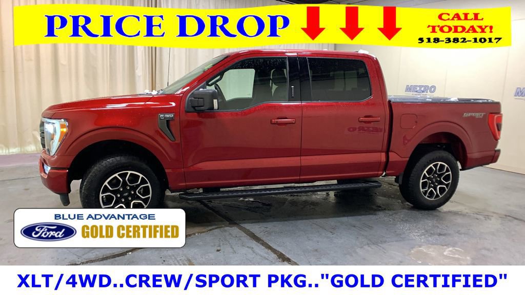 Certified 2022 Ford F150 XLT w/ Equipment Group 302A High image 3