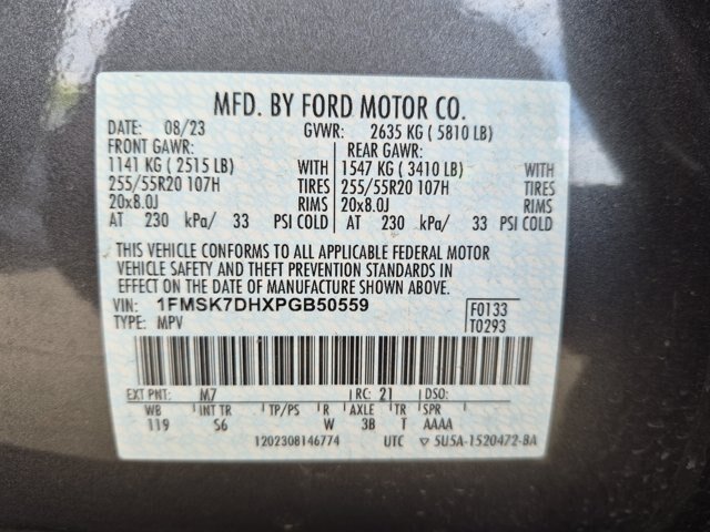 Certified 2023 Ford Explorer XLT w/ Equipment Group 202A RWD image 38