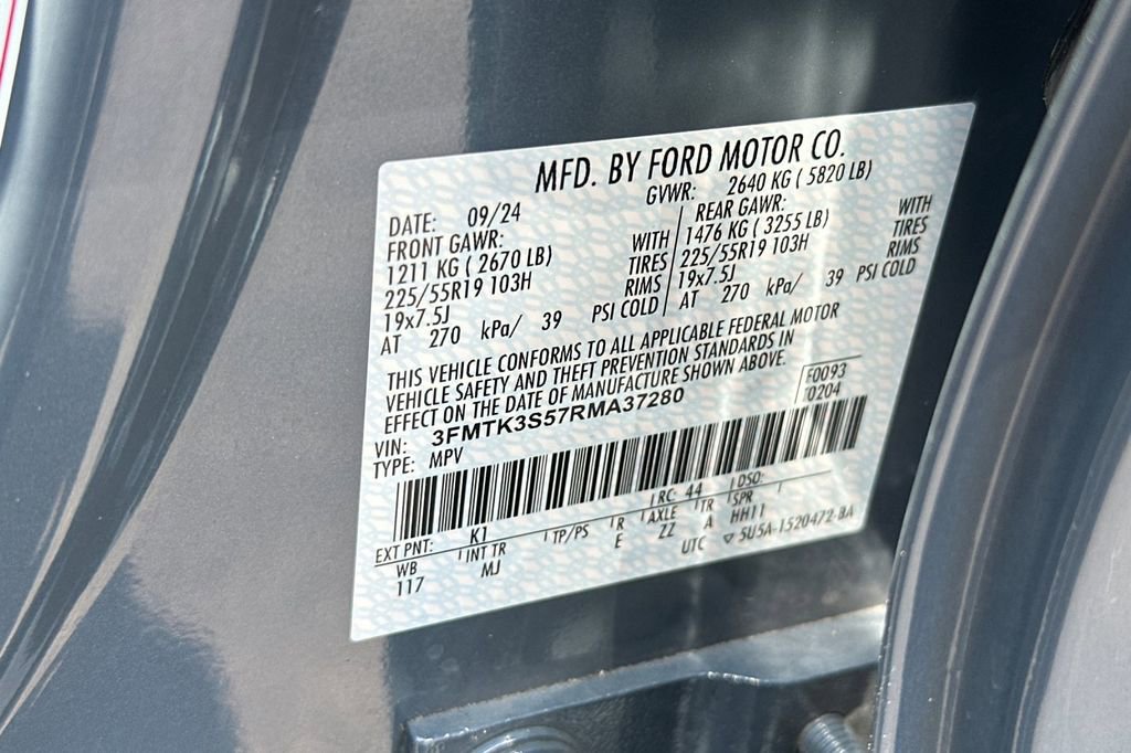 Certified 2024 Ford Mustang Mach-E Premium AWD/4WD image 32