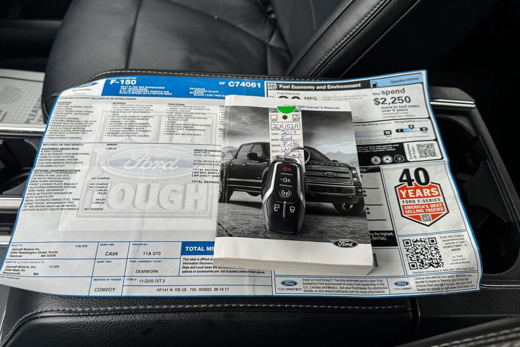 Certified 2017 Ford F150 Lariat image 39