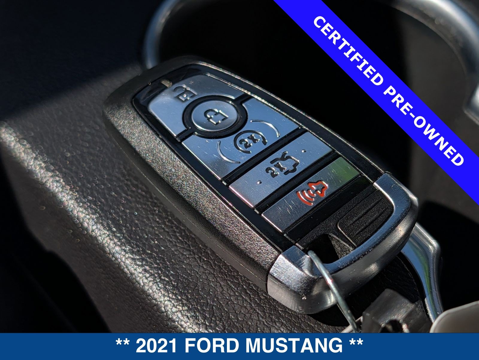 Certified 2021 Ford Mustang Premium w/ Black Accent Package RWD image 30