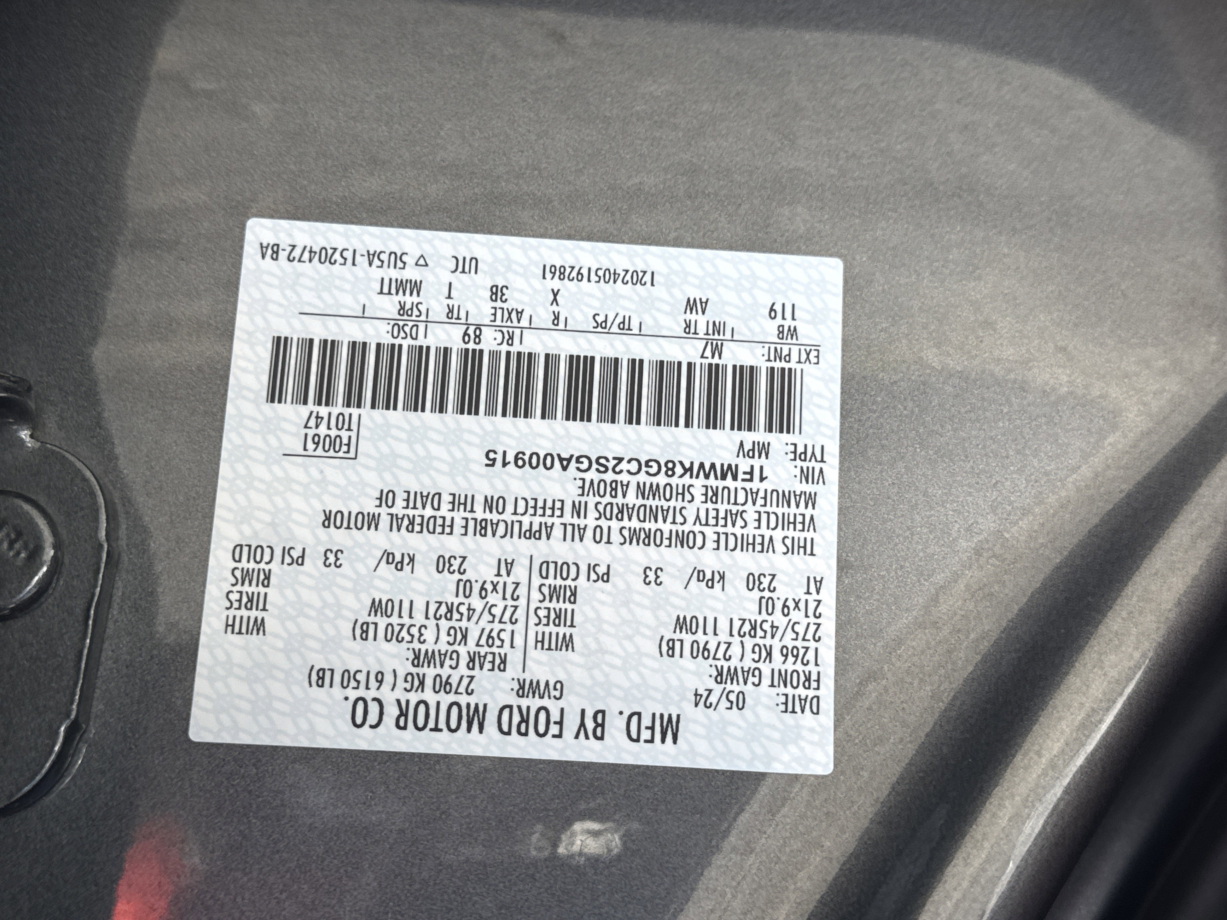 Certified 2025 Ford Explorer ST image 30