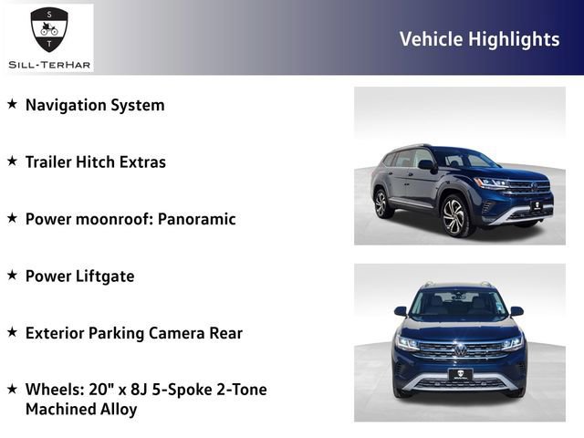 Used 2023 Volkswagen Atlas SEL AWD/4WD image 8