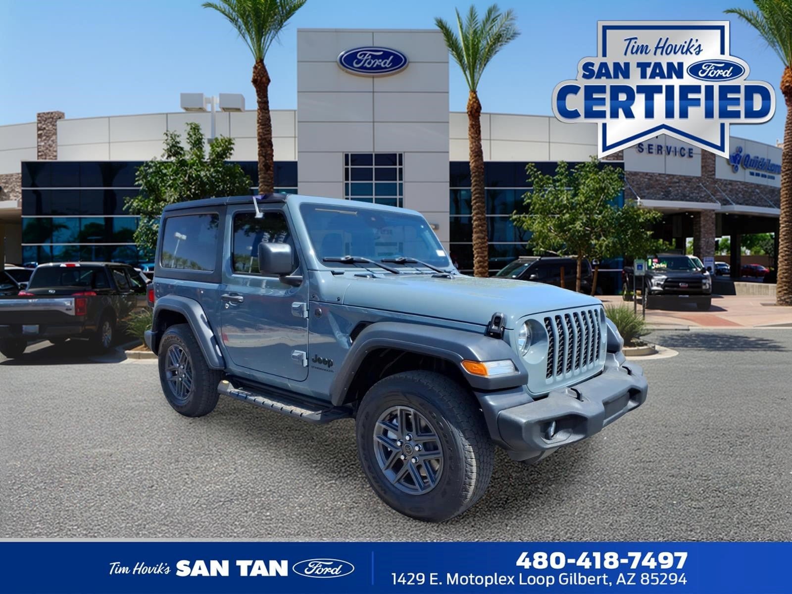 Used 2024 Jeep Wrangler Sport AWD/4WD image 1