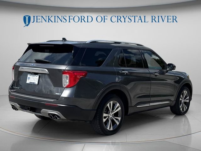 Certified 2020 Ford Explorer Platinum w/ Premium Technology Package AWD/4WD image 3