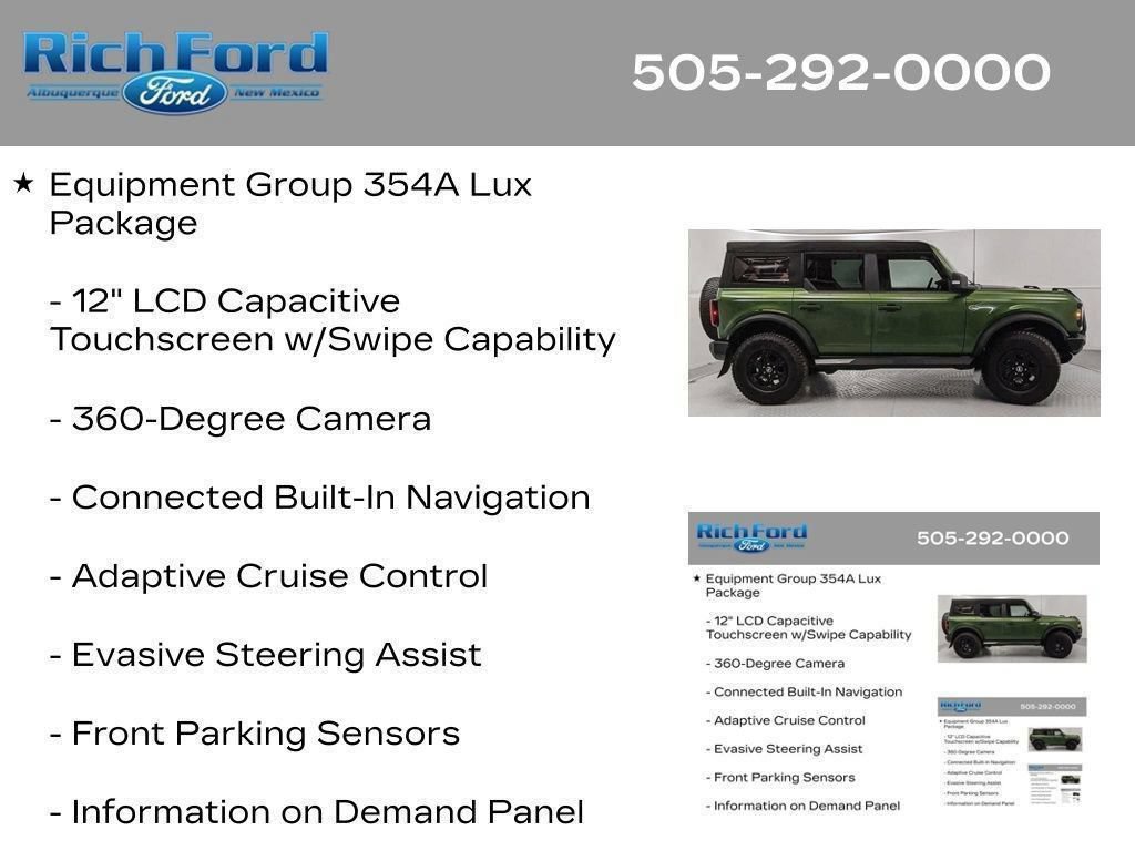 Certified 2023 Ford Bronco Wildtrak AWD/4WD image 13