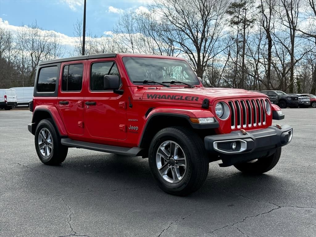 Used 2020 Jeep Wrangler Unlimited Sahara image 2