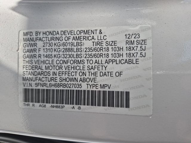 Used 2024 Honda Odyssey EX-L image 39