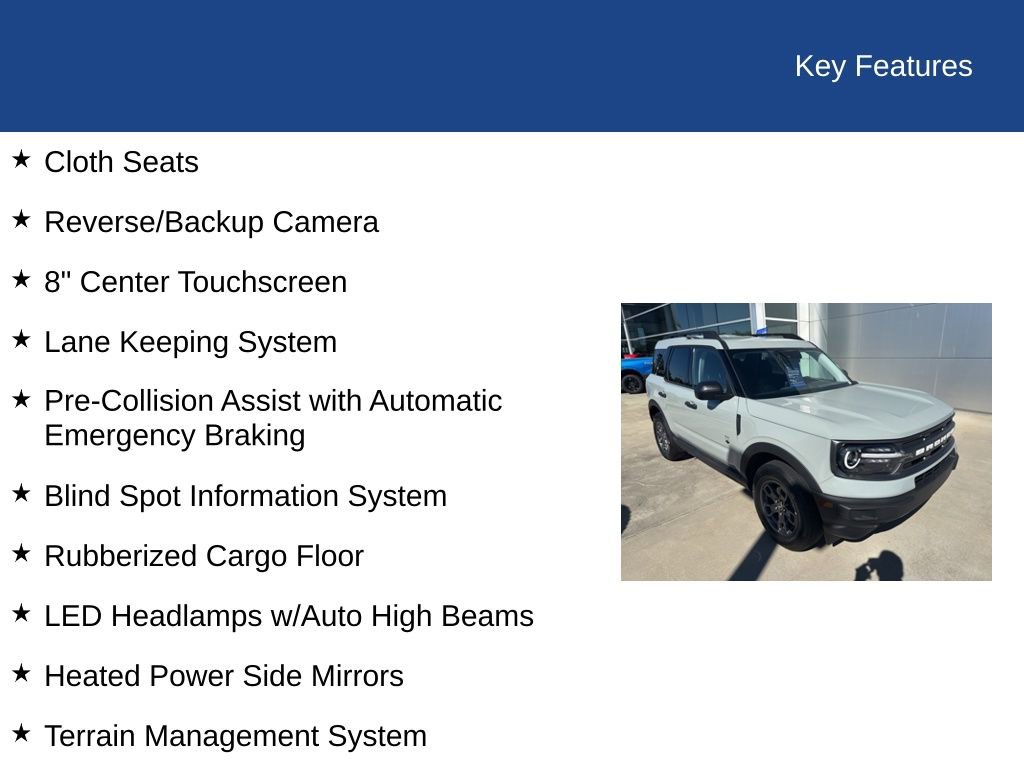 Certified 2024 Ford Bronco Sport Big Bend image 24