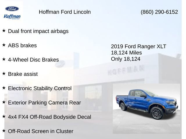 Certified 2019 Ford Ranger XLT w/ FX4 Off-Road Package image 20