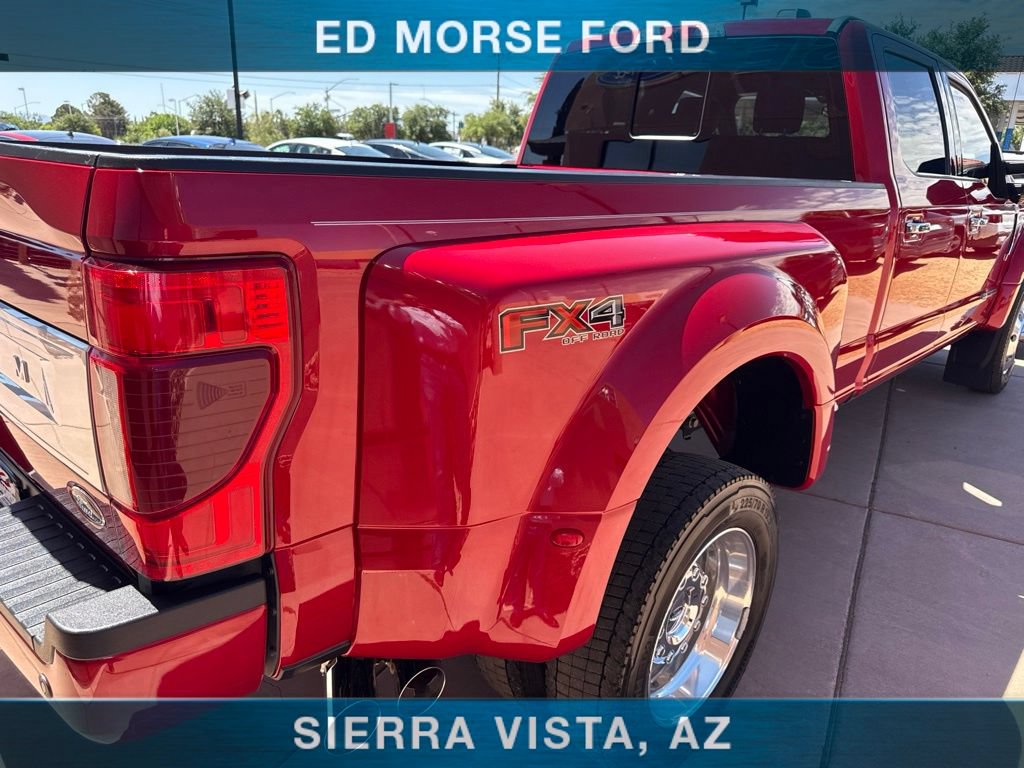 Certified 2021 Ford F450 Platinum w/ FX4 Off-Road Package AWD/4WD image 10