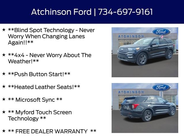 Certified 2024 Ford Explorer XLT w/ Equipment Group 202A AWD/4WD image 9