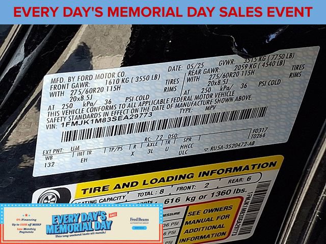 Certified 2025 Ford Expedition Max Platinum AWD/4WD image 27