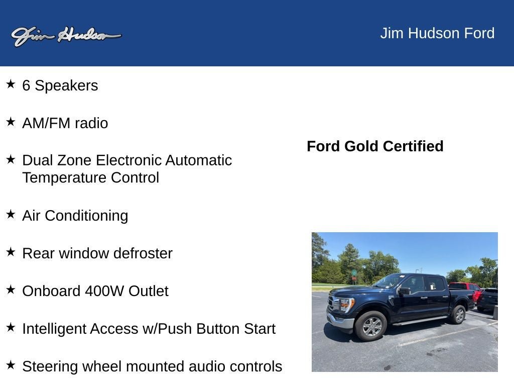 Certified 2023 Ford F150 XLT w/ Equipment Group 302A High AWD/4WD image 13