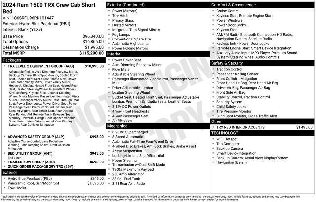 Used 2024 RAM 1500 TRX w/ TRX Level 2 Equipment Group image 8