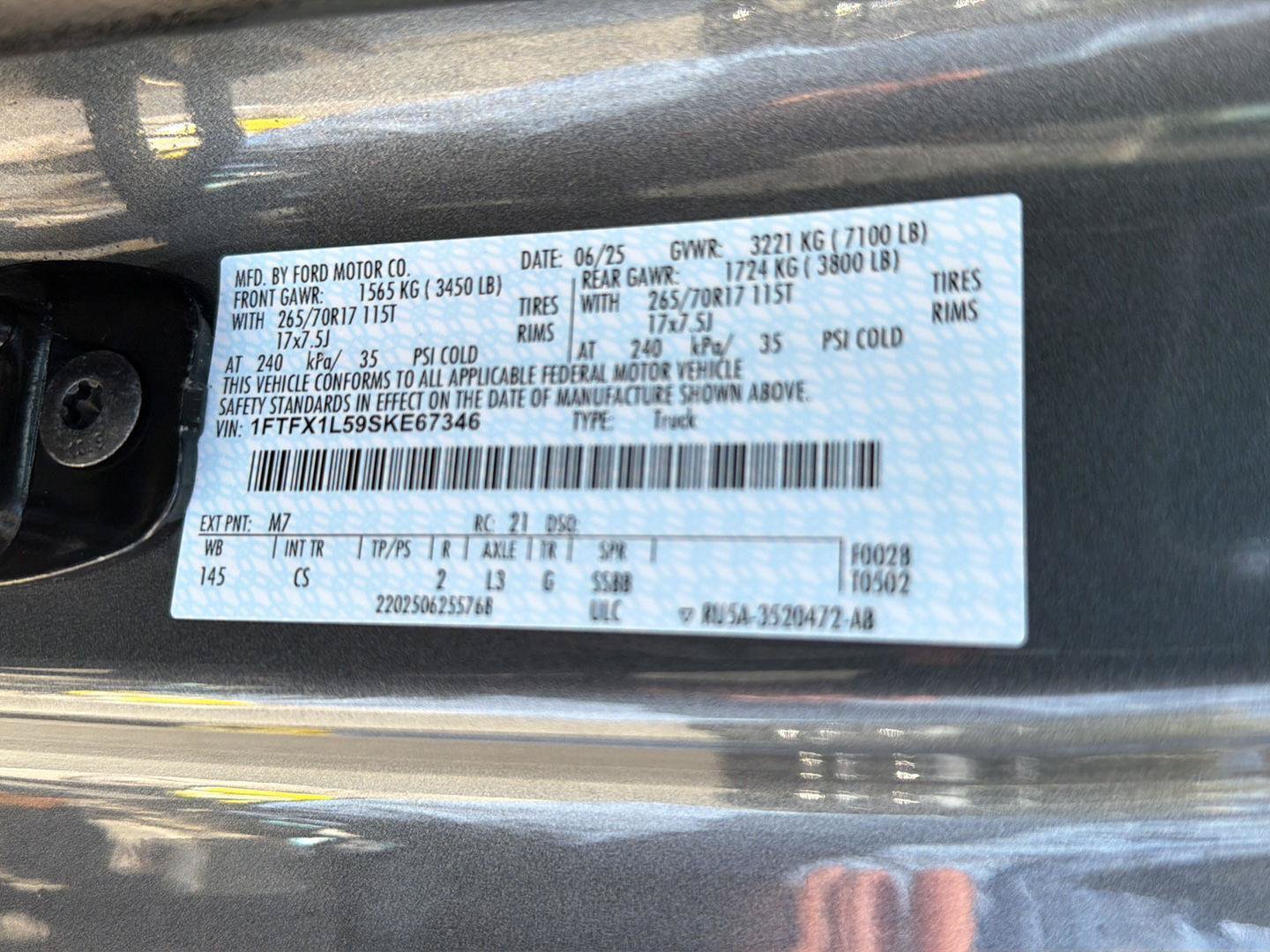 Certified 2025 Ford F150 XL w/ Equipment Group 103A High AWD/4WD image 39