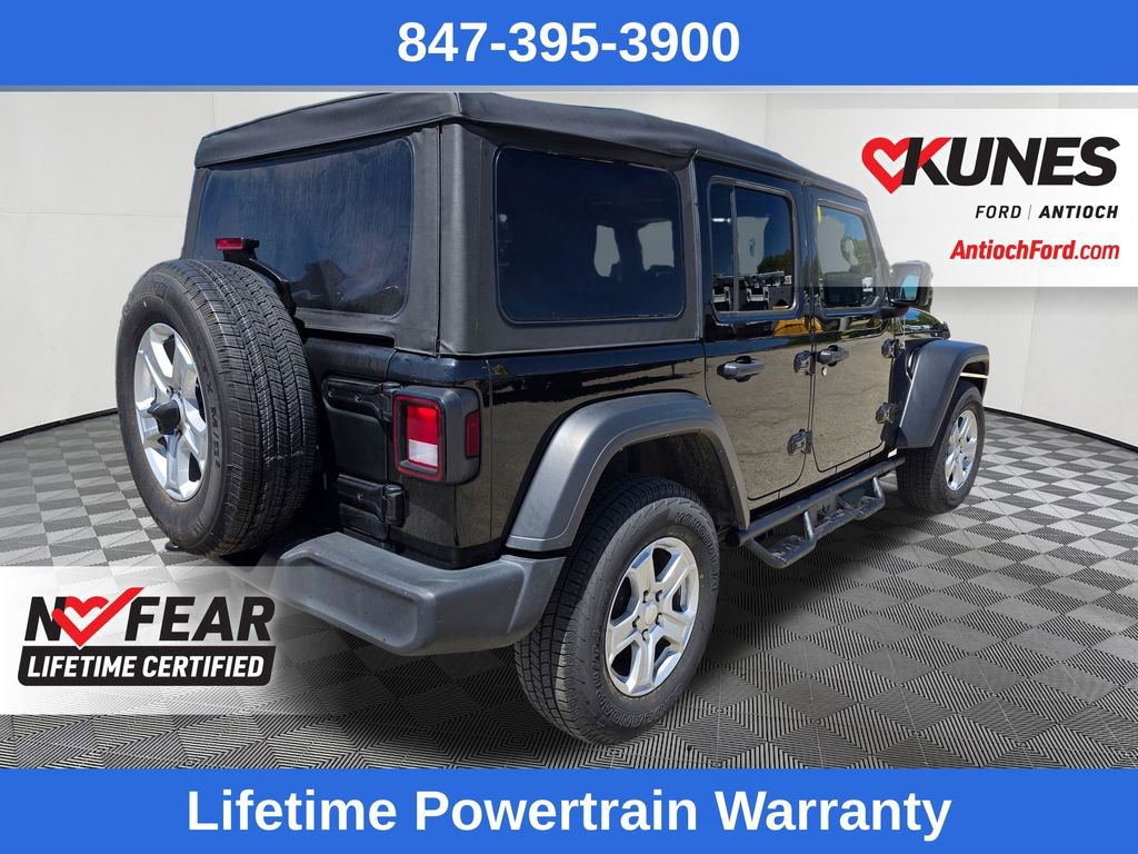 Used 2022 Jeep Wrangler Unlimited Sport AWD/4WD image 7