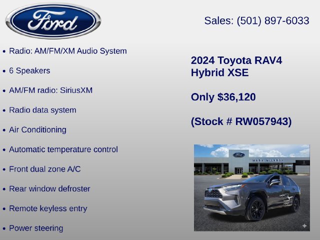 Used 2024 Toyota RAV4 XSE AWD/4WD image 6