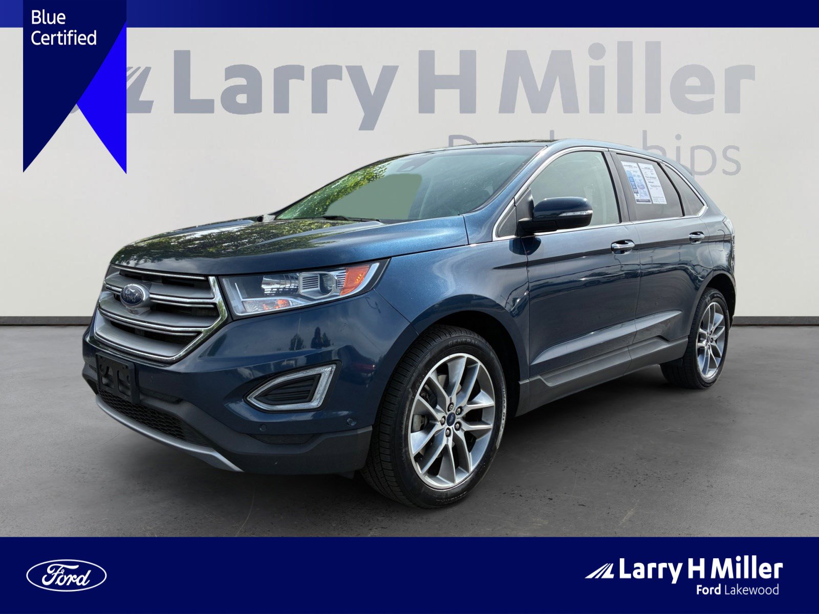 Certified 2017 Ford Edge Titanium w/ Equipment Group 302A AWD/4WD image 1