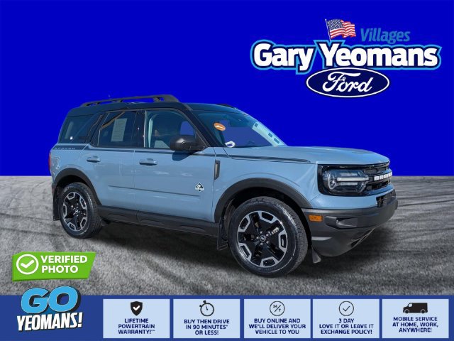 Certified 2024 Ford Bronco Sport Outer Banks w/ Tech Package