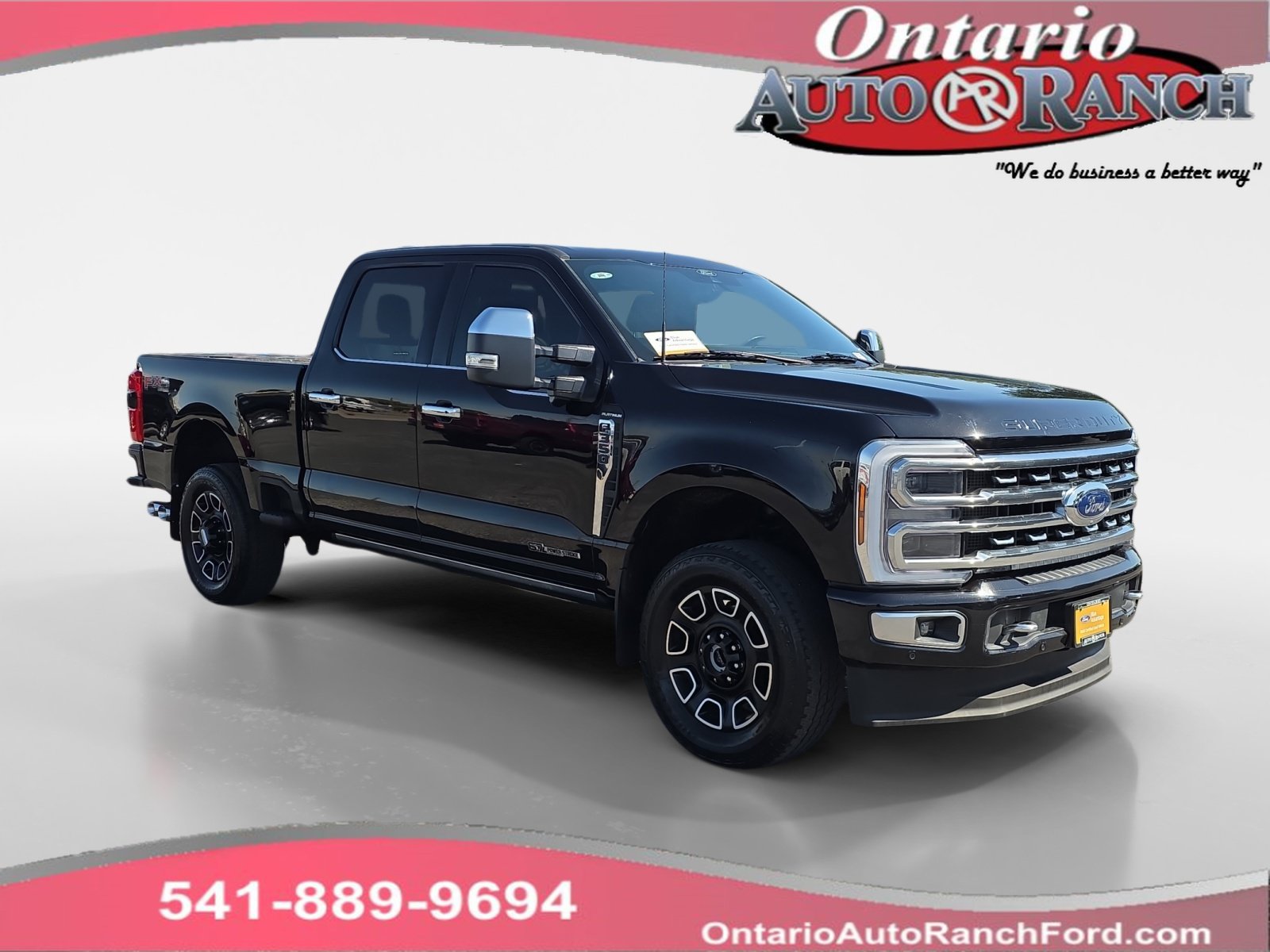 Certified 2024 Ford F350 Platinum w/ FX4 Off-Road Package