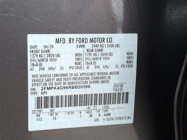 Certified 2024 Ford Edge SE image 24