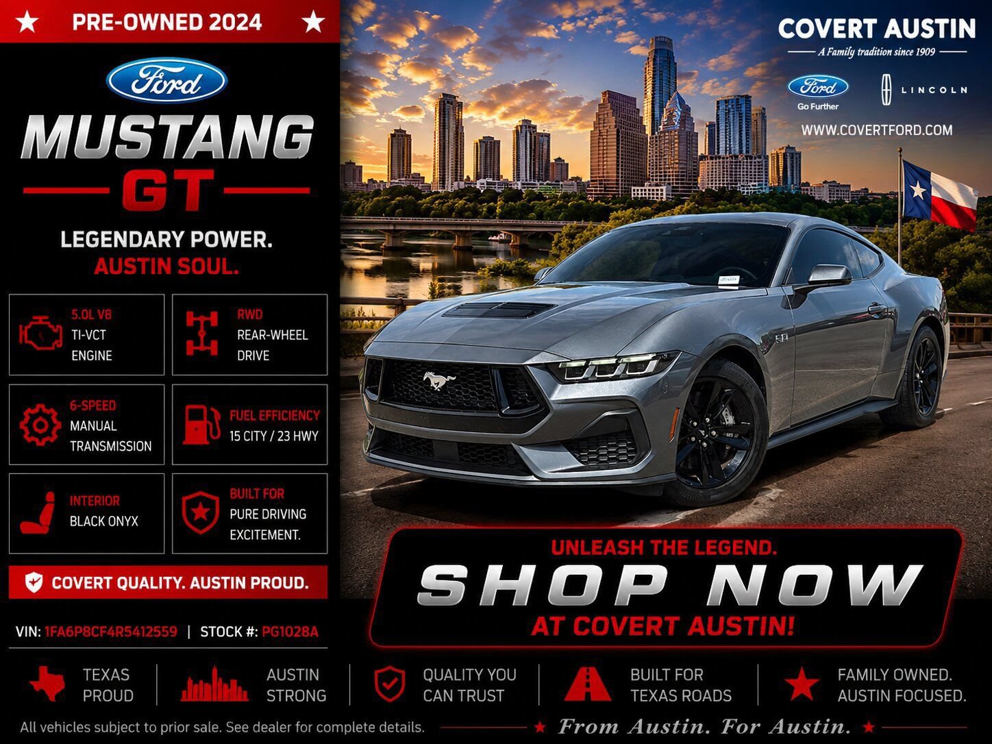 Certified 2024 Ford Mustang GT