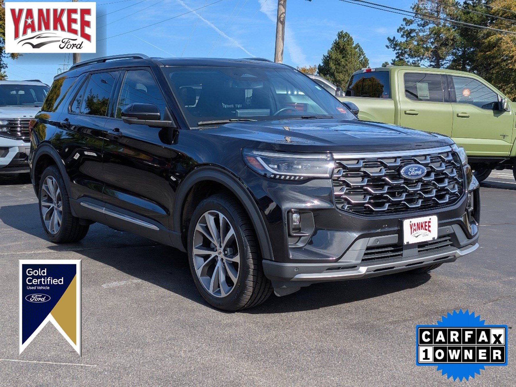 Certified 2025 Ford Explorer Platinum w/ Ultimate Package