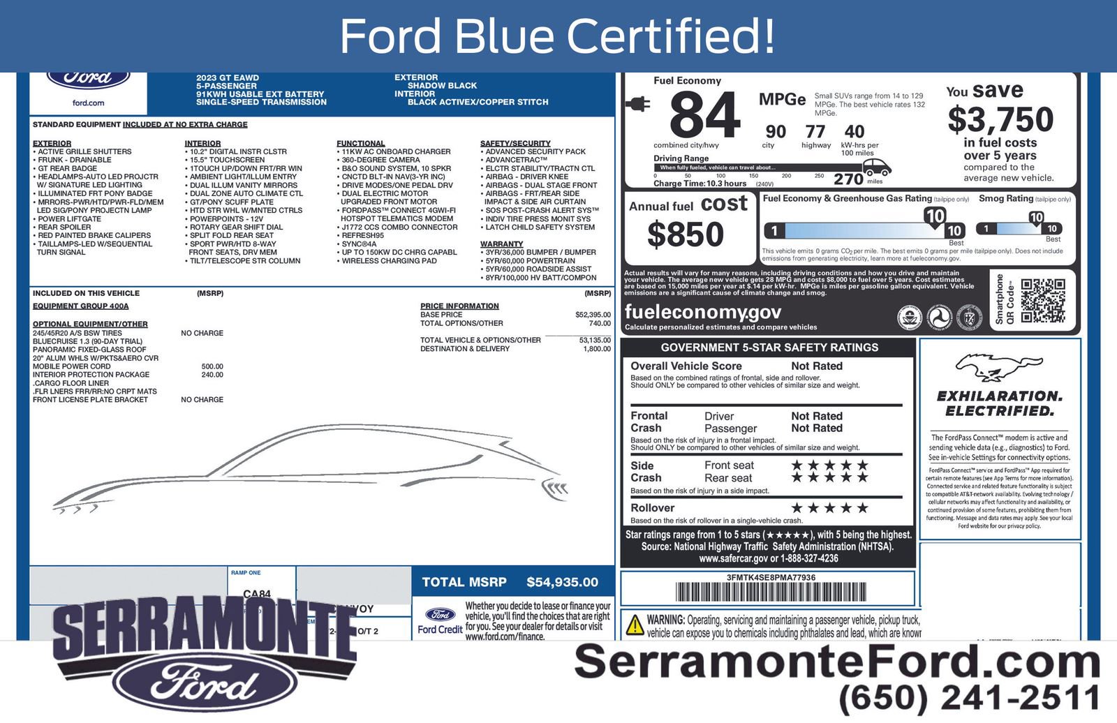 Certified 2023 Ford Mustang Mach-E GT image 12