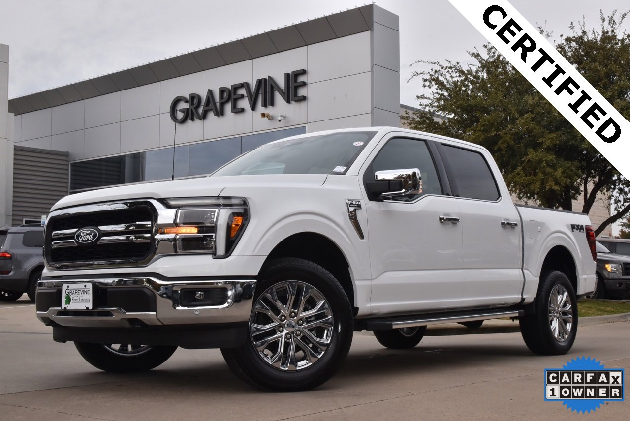 Certified 2025 Ford F150 Lariat w/ Equipment Group 501A Mid