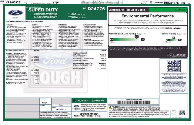 Certified 2024 Ford F250 Platinum w/ Tremor Off-Road Package AWD/4WD image 5