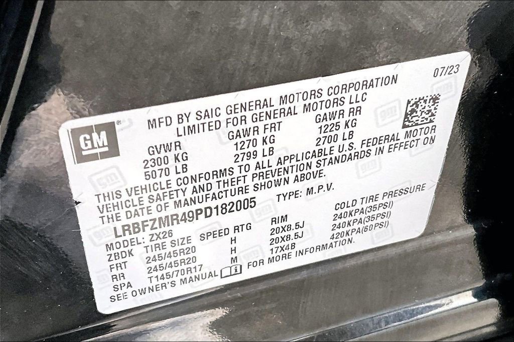 Used 2023 Buick Envision Preferred w/ Sport Touring Package AWD/4WD image 31