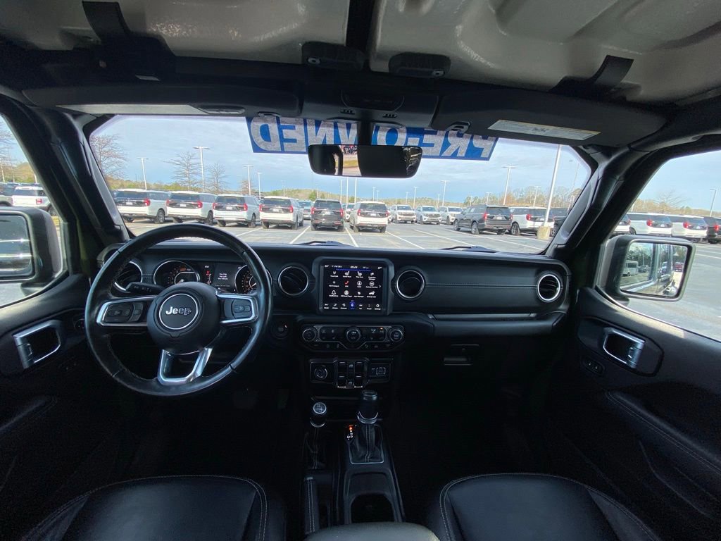 Used 2021 Jeep Wrangler Unlimited Sahara w/ Uconnect 4C Nav & Sound Group image 25