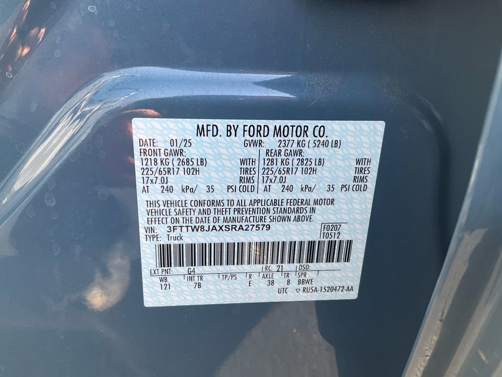 Certified 2025 Ford Maverick XLT w/ Equipment Group 302A image 25