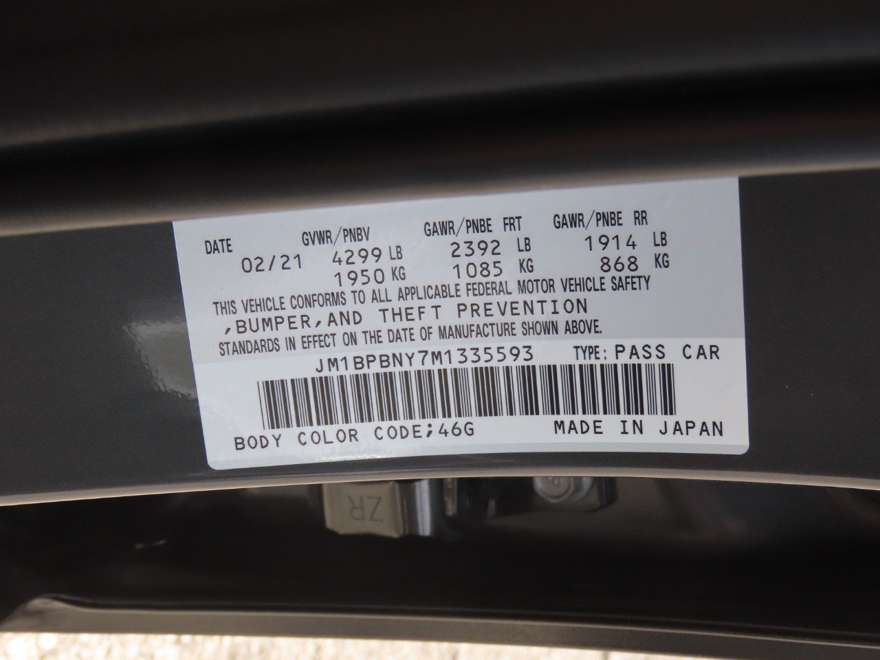 Used 2021 MAZDA MAZDA3 Hatchback w/Premium Plus Pkg AWD/4WD image 32