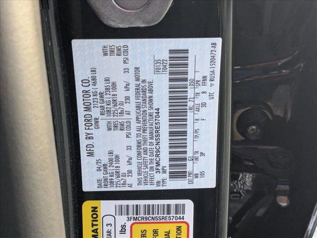 Certified 2025 Ford Bronco Sport Outer Banks w/ Outer Banks Tech Package+ AWD/4WD image 25