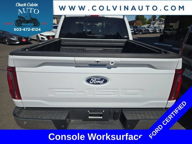 Certified 2025 Ford F150 Lariat w/ Mobile Office Package AWD/4WD image 7