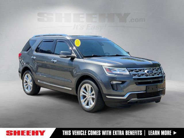 Certified 2019 Ford Explorer Limited w/ Ford Safe & Smart Package