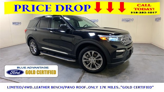 Certified 2022 Ford Explorer Limited w/ Equipment Group 301A image 8