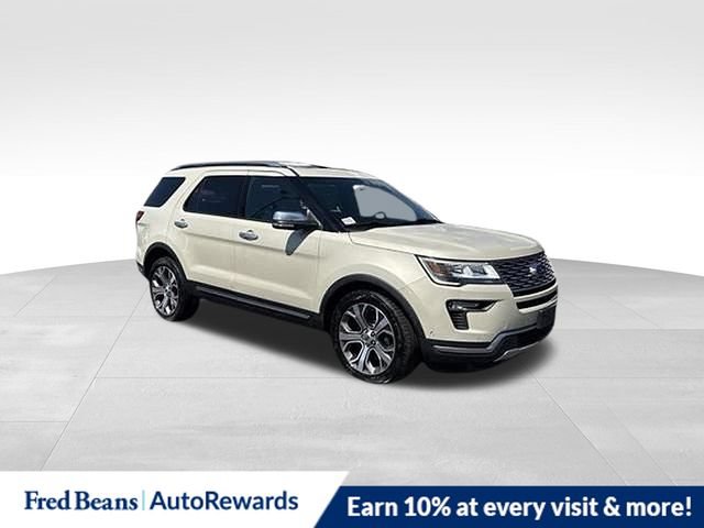 Certified 2018 Ford Explorer Platinum