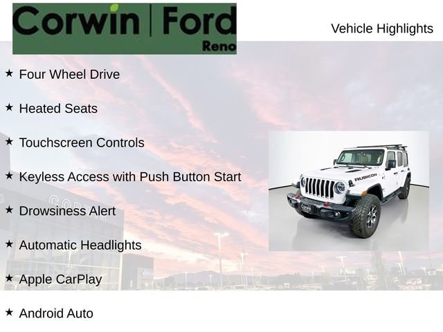 Used 2021 Jeep Wrangler Unlimited Rubicon image 2