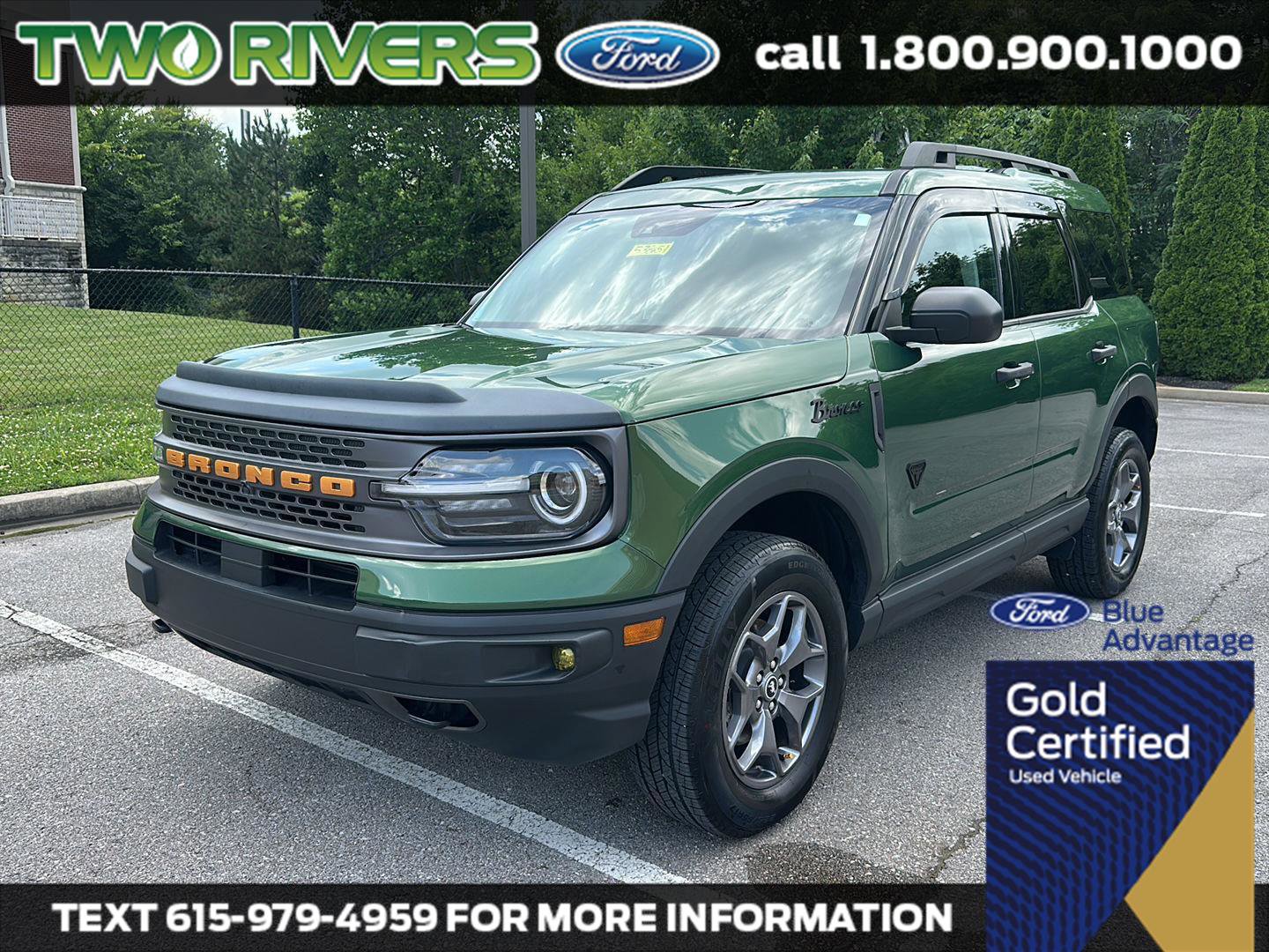 Certified 2023 Ford Bronco Sport Badlands AWD/4WD image 1