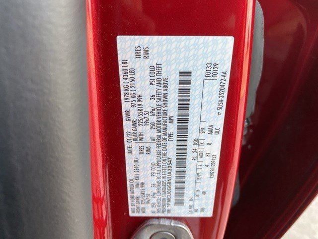 Certified 2022 Ford Escape SE w/ SE Sport Appearance Package image 32