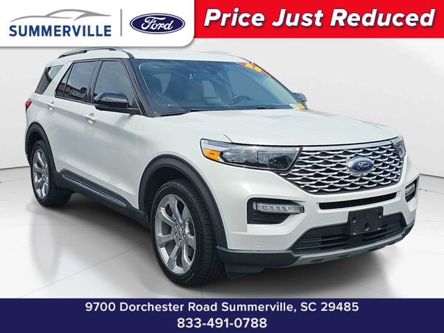 Certified 2020 Ford Explorer Platinum w/ Premium Technology Package
