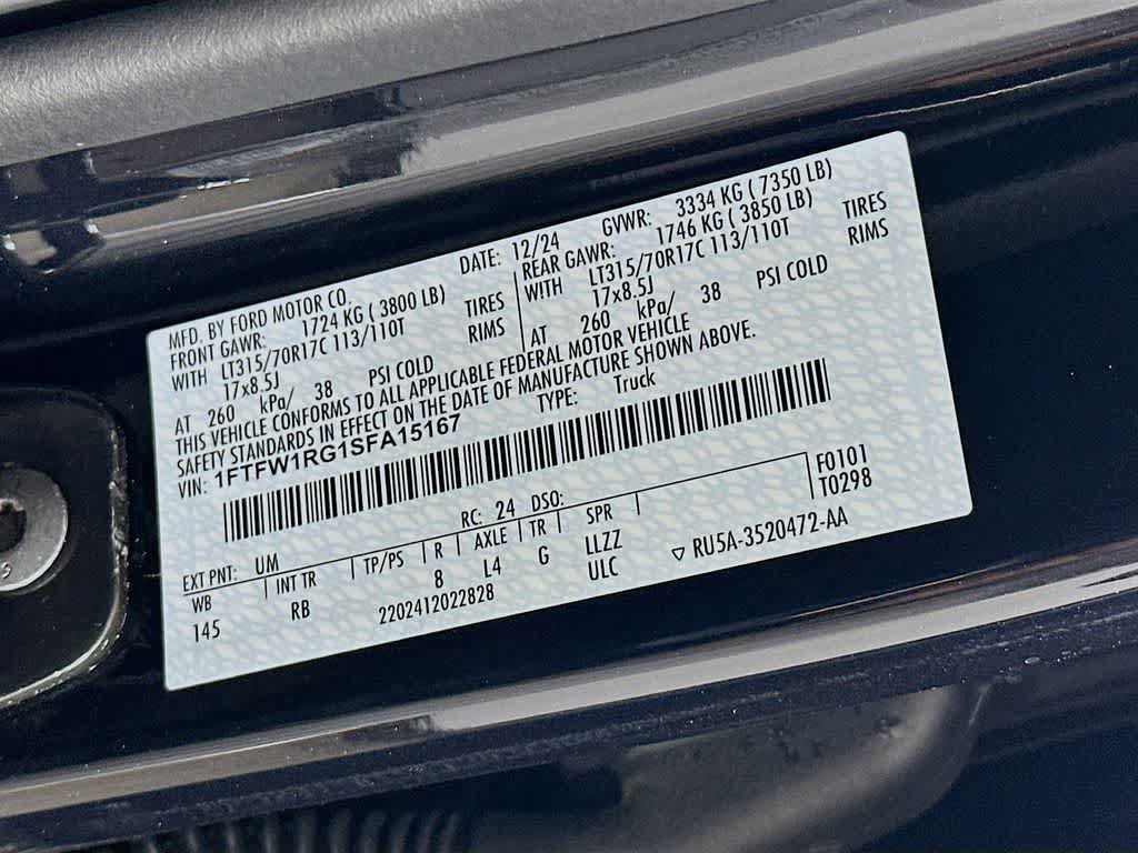 Certified 2025 Ford F150 Raptor AWD/4WD image 22