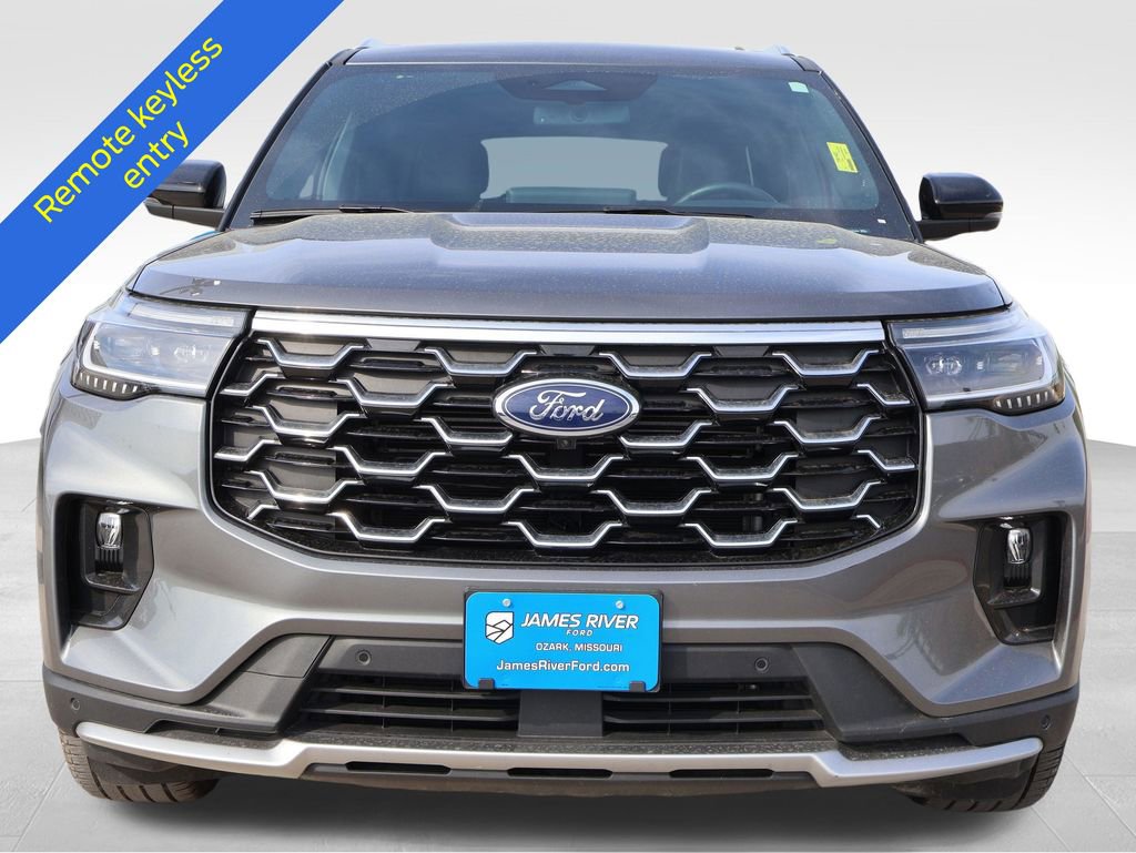 Certified 2025 Ford Explorer Platinum w/ LUX Leather Package AWD/4WD image 8
