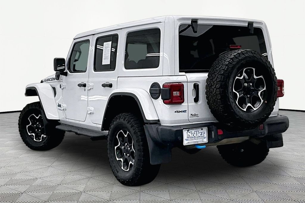 Used 2021 Jeep Wrangler Unlimited Rubicon 4xe w/ Steel Bumper Group AWD/4WD image 13