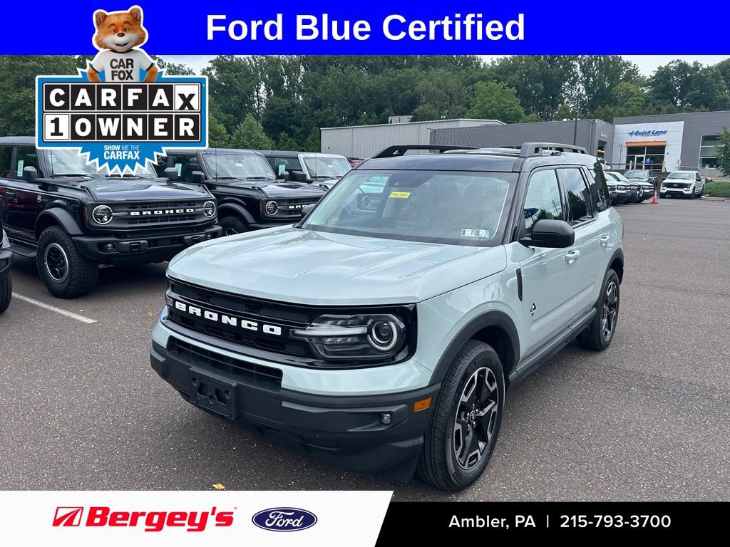 Certified 2023 Ford Bronco Sport Outer Banks