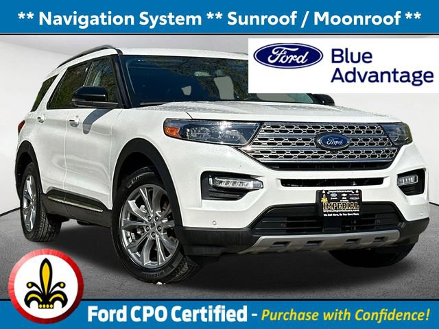 Certified 2023 Ford Explorer Limited AWD/4WD image 1