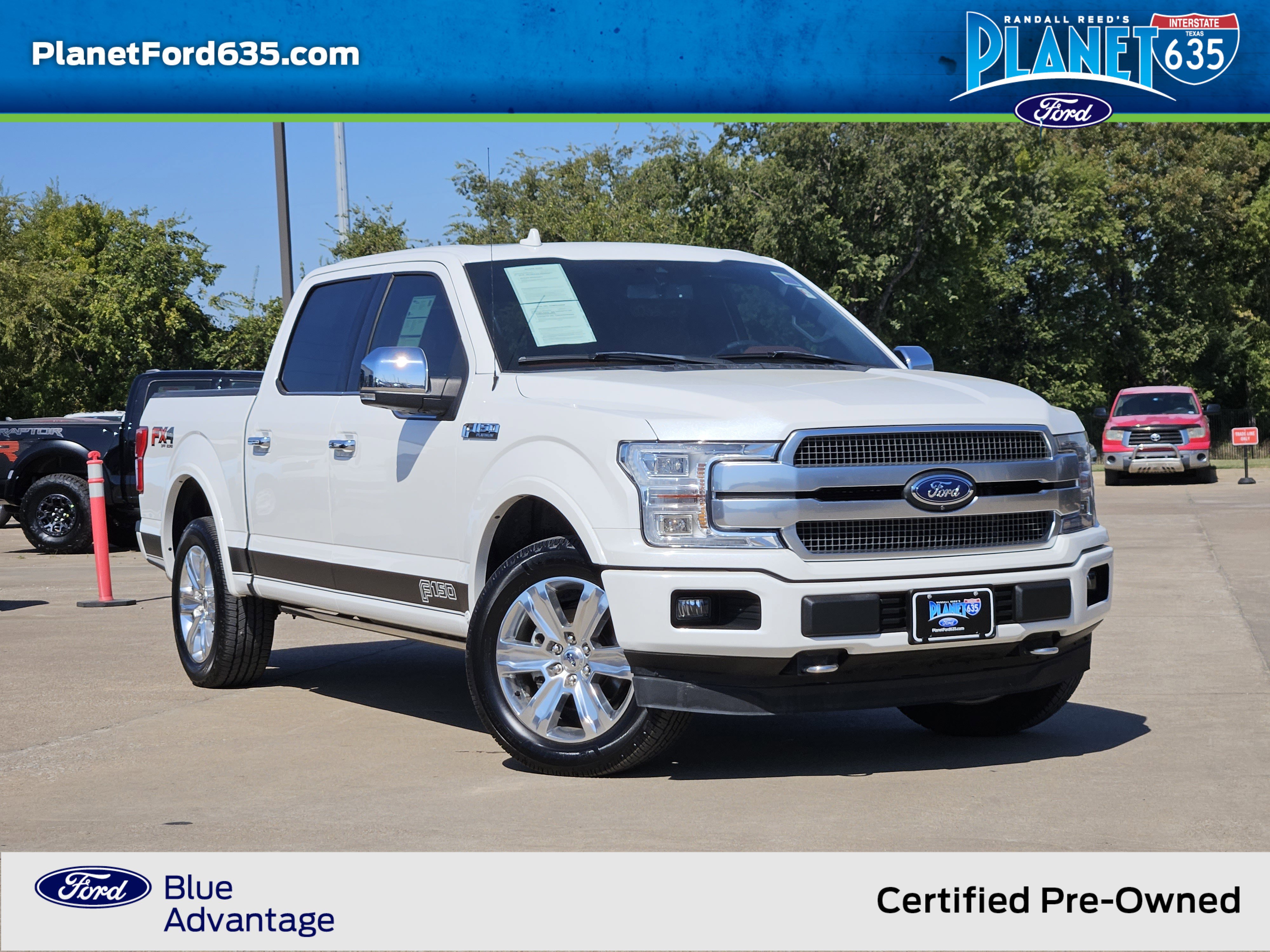 Certified 2020 Ford F150 Platinum w/ Equipment Group 701A Luxury